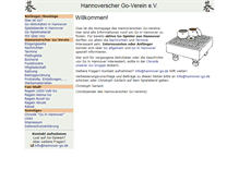 Tablet Screenshot of hannover-go.de